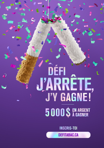 Avec le <em>Défi</em>, arrêter de fumer, ça se célèbre!